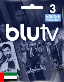 BLUTV Voucher 3 Month - United Arab Emirates
