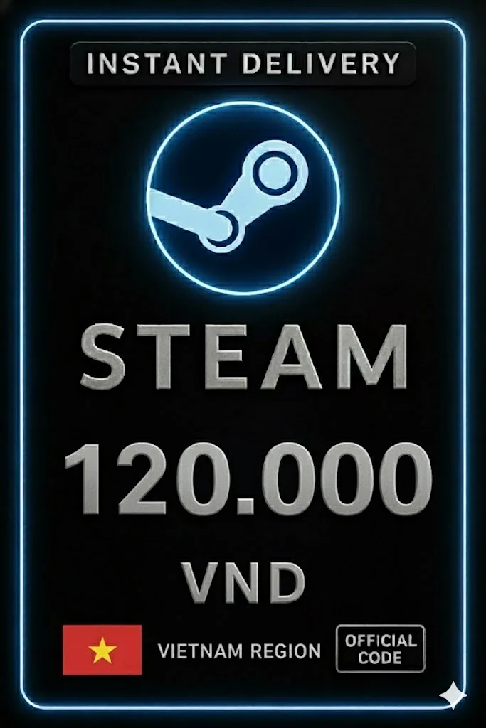 ستیم 120.000 VND · Steam