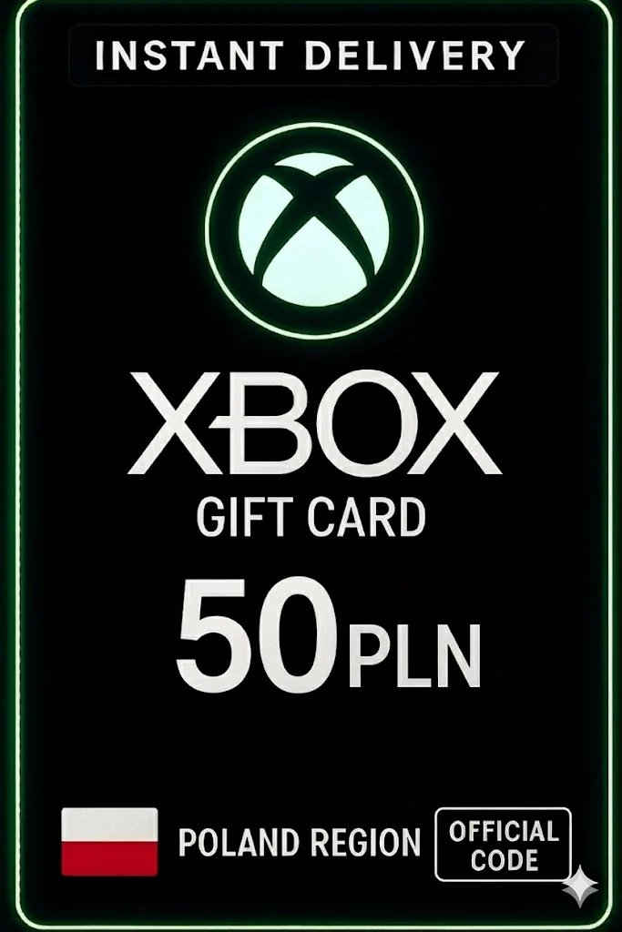 ئێکس باکس Gift Card Poland - 50 PLN · Xbox