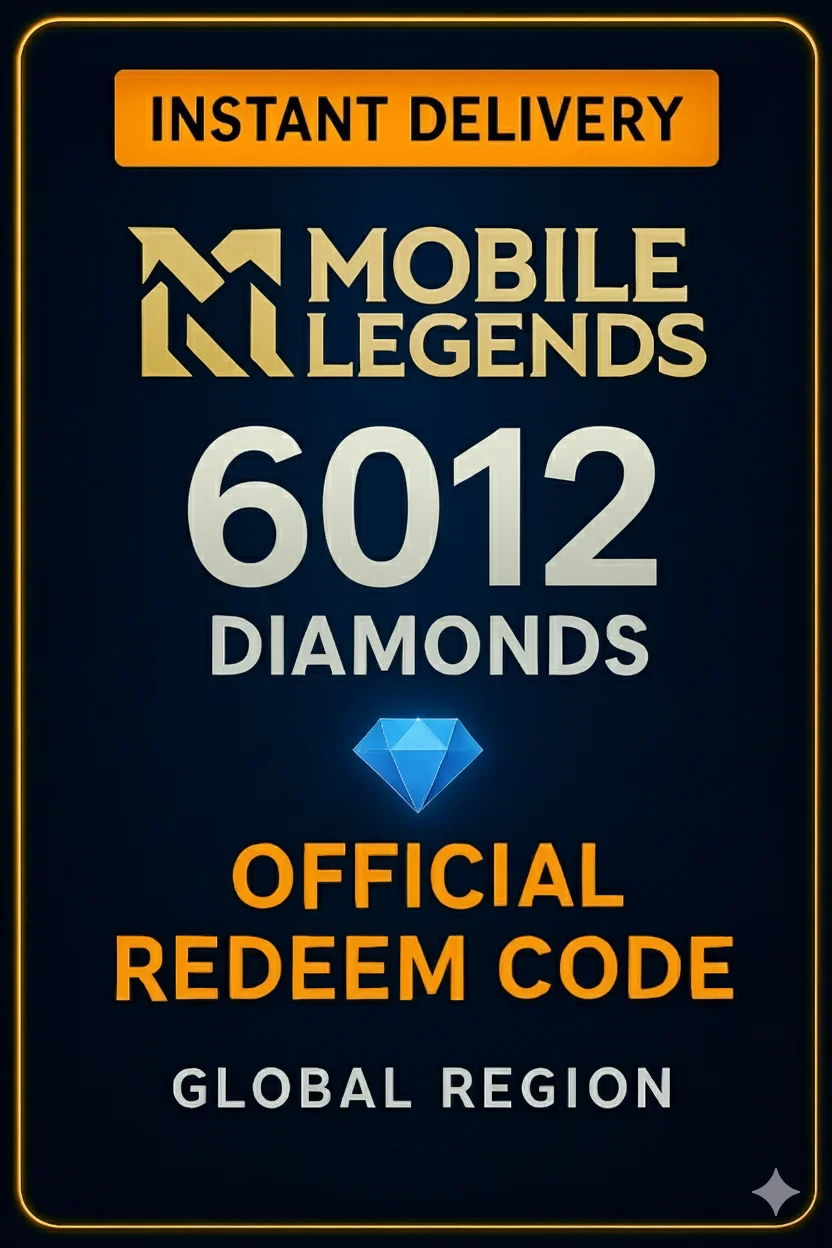 موبايل ليجندز 6012 Diamond · Mobile Legends