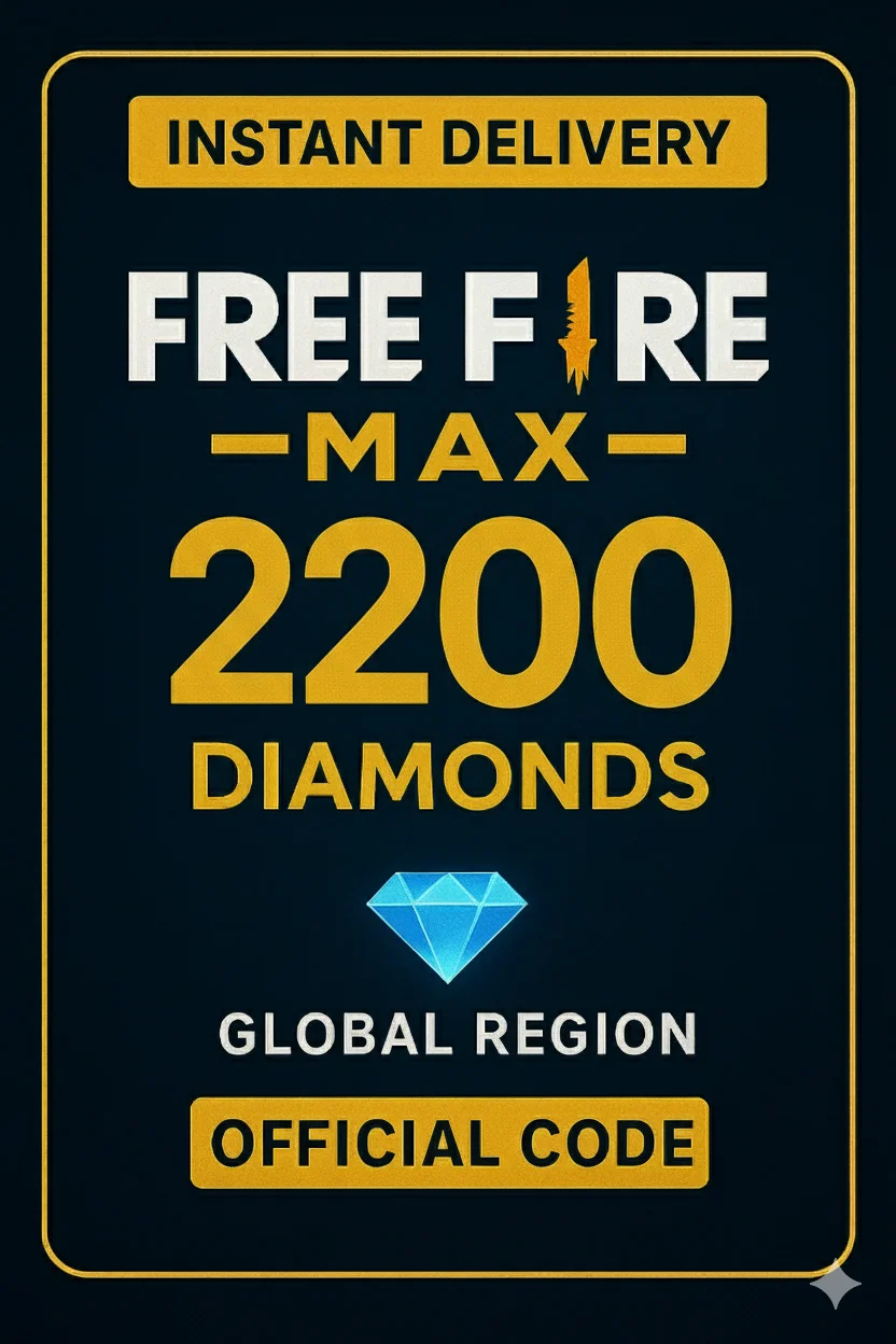 Free Fire MAX 2200 Diamonds
