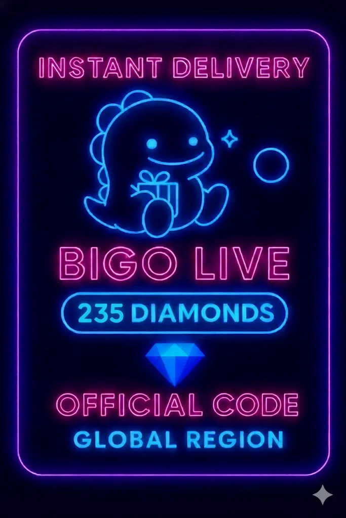 Bigo Live - 235 Diamonds