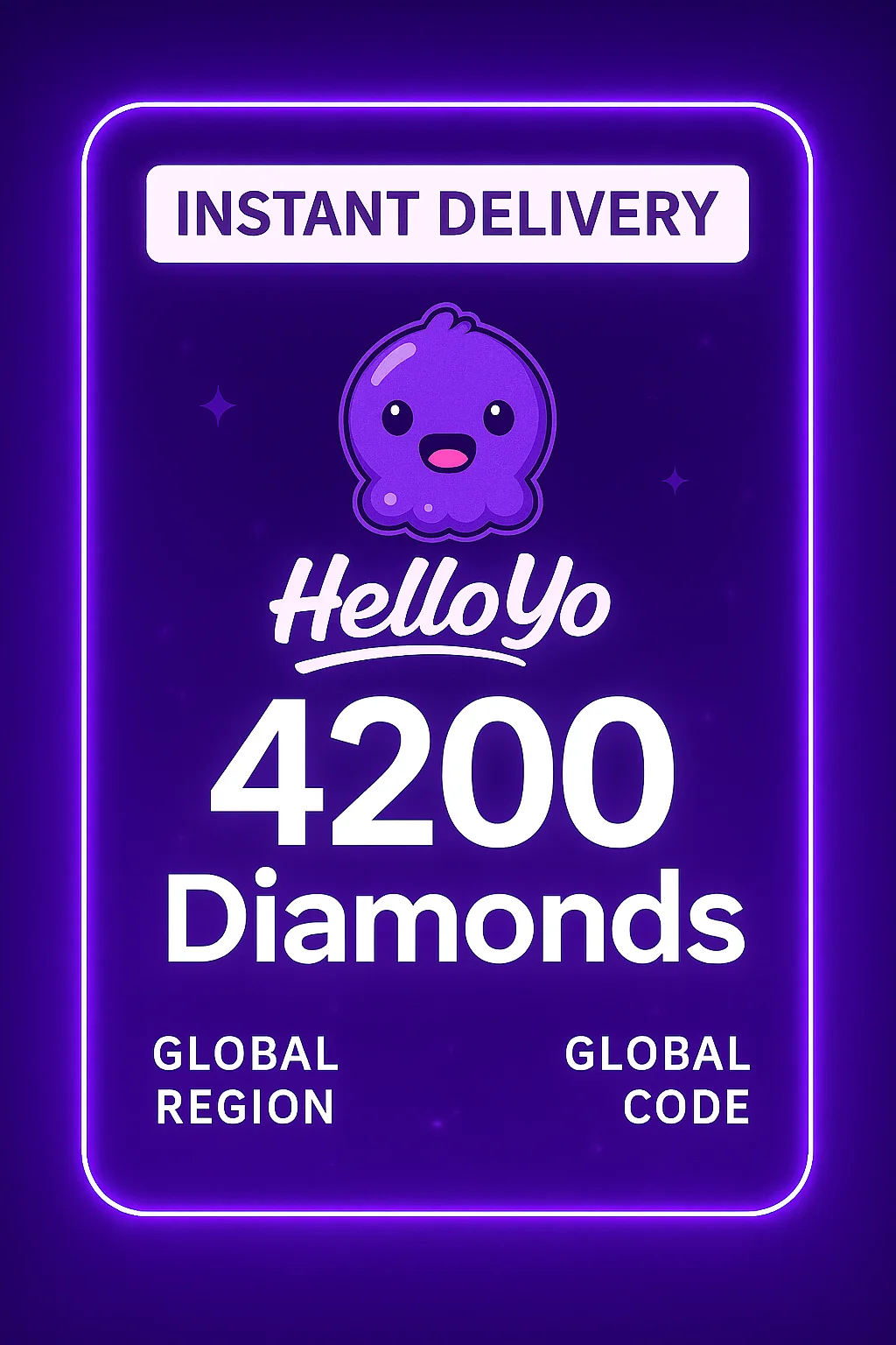 Hello Yo - 4200 Diamonds