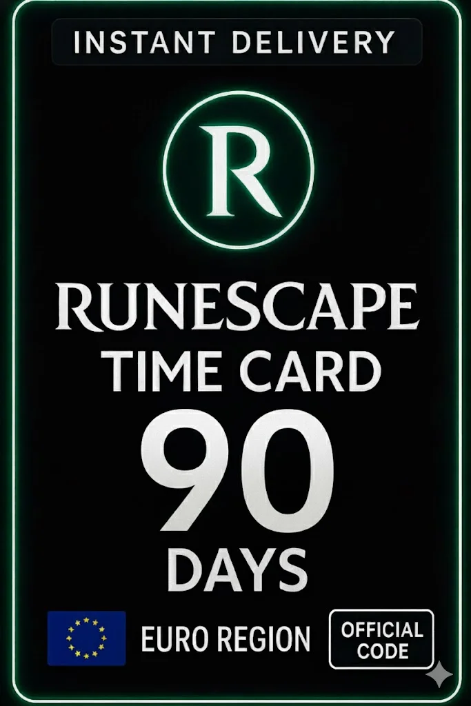 Runescape 90 Day Time Card