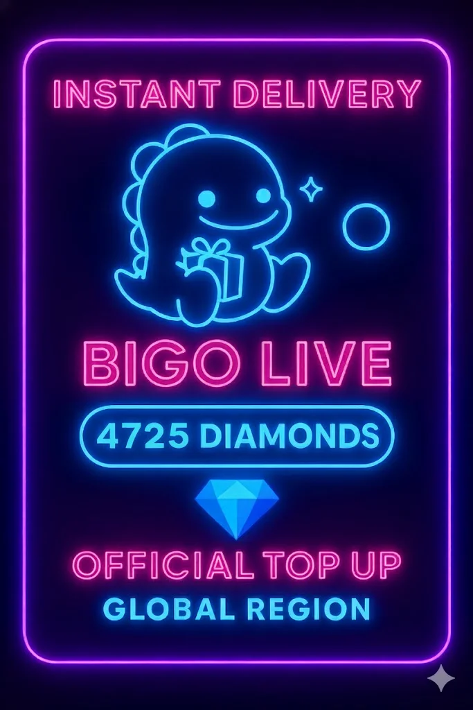 Bigo Live - 4725 Diamonds (Top-Up)