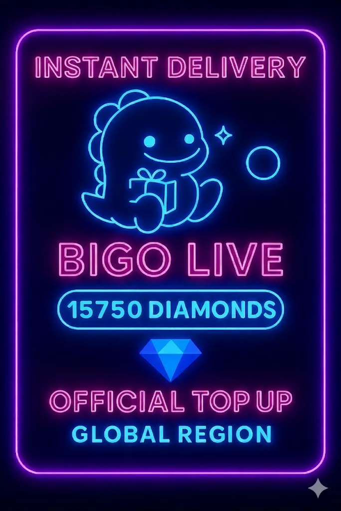 بیگۆ لایڤ - 15750 Diamonds (Top-Up) · Bigo Live