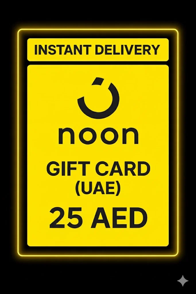 Noon Gift Card (UAE) - 25 AED