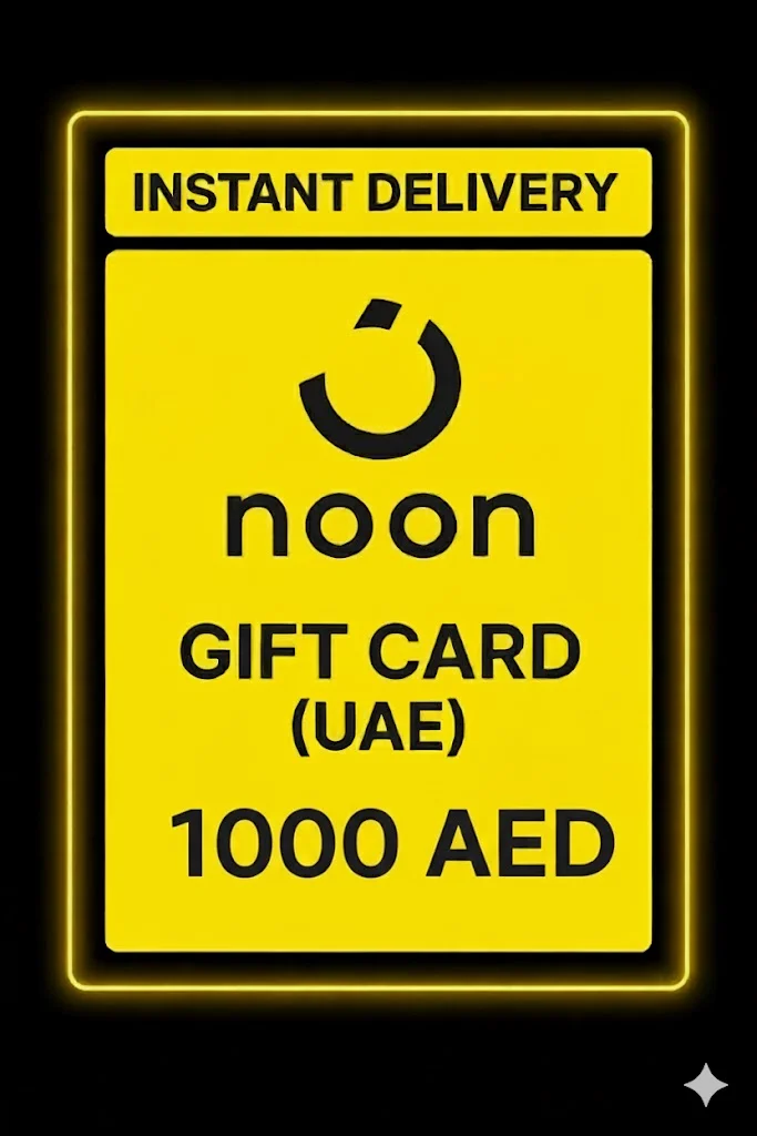 Noon Gift Card (UAE) - 1000 AED