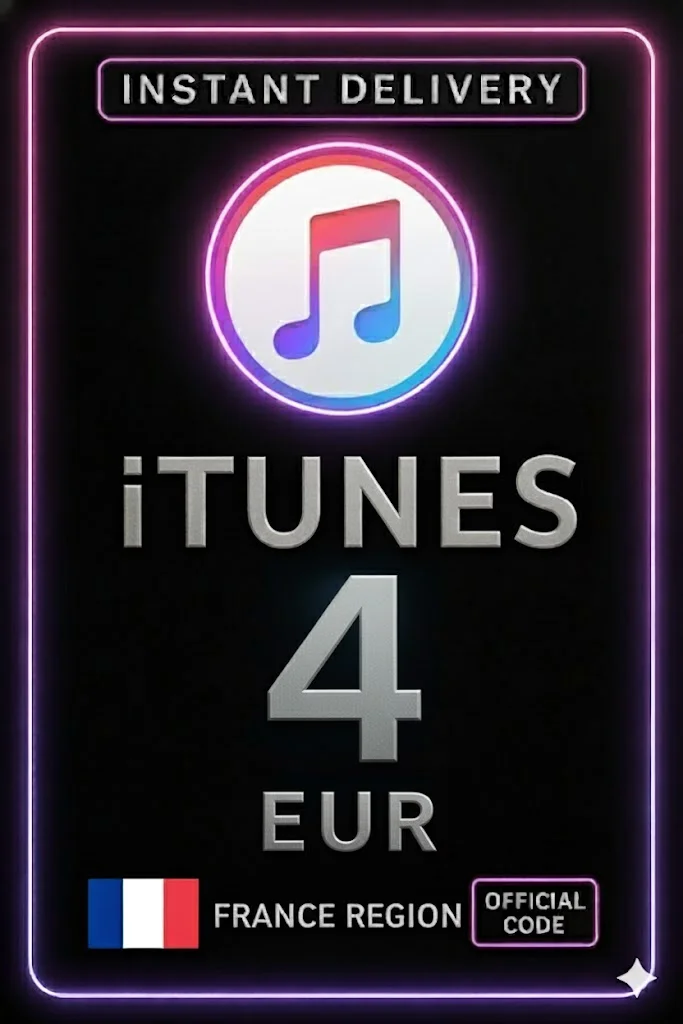 آي تيونز Gift Card FR 4 EUR · iTunes