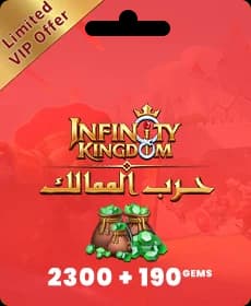 Infinity Kingdom 2300+190 Gems