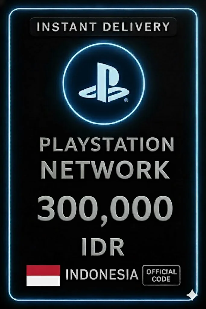 بلايستيشن بي إس إن Card 300,000 آر بي (ID) · PlayStation