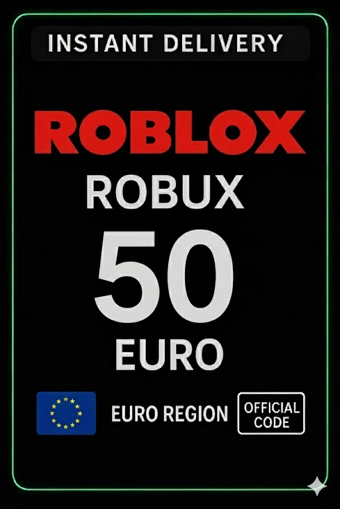 ڕۆبلۆکس 50 یۆرۆ Game Card (EU) · Roblox