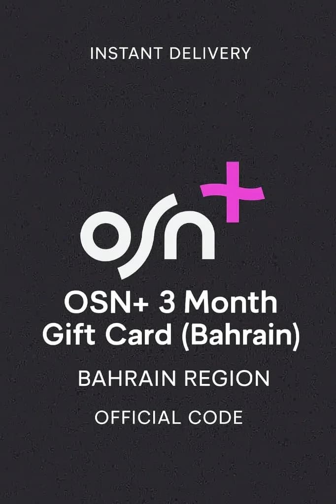 OSN+ 3 Month Gift Card (Bahrain)