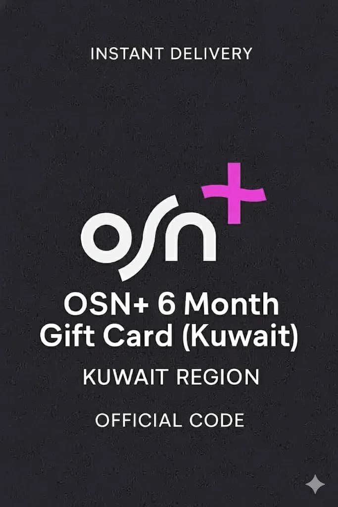 OSN+ 6 Month Gift Card
