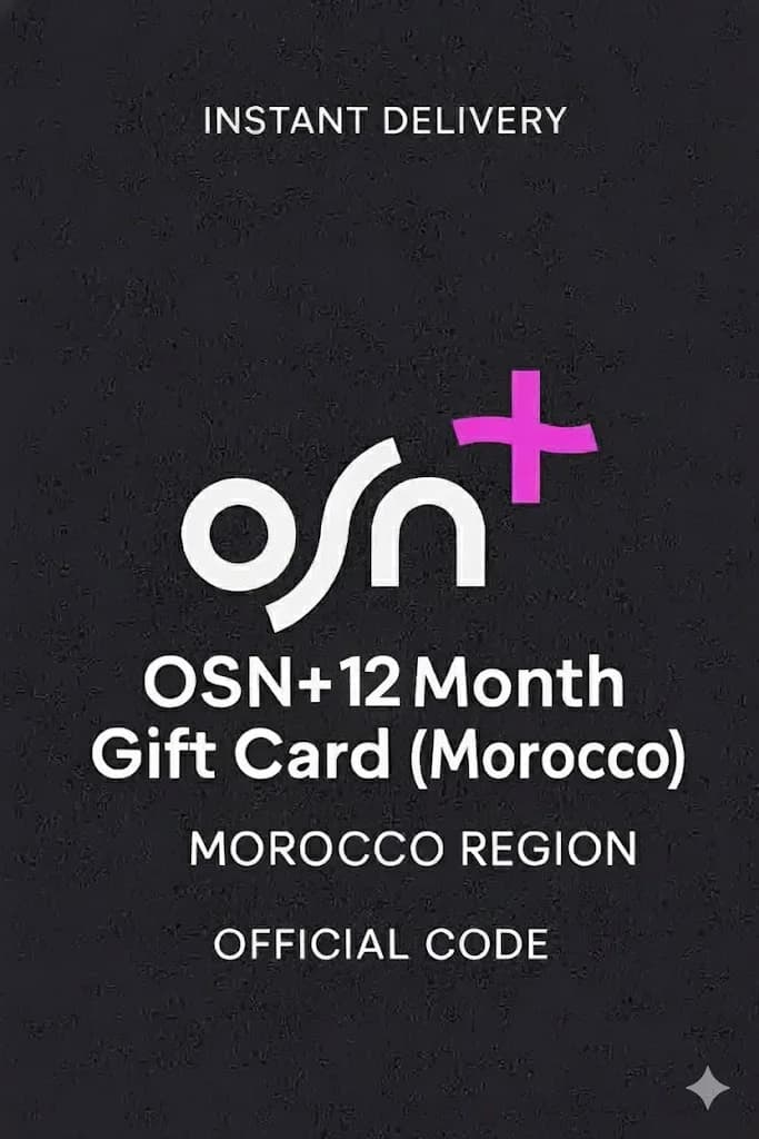 OSN+ 12 Month Gift Card