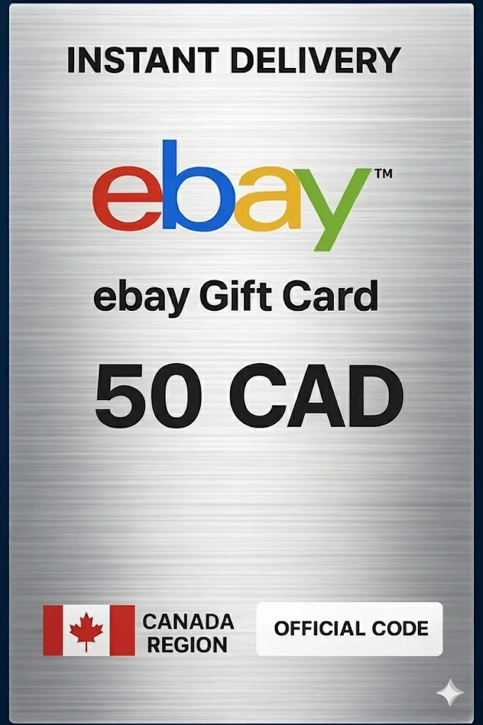 eBay Gift Card 50 CAD