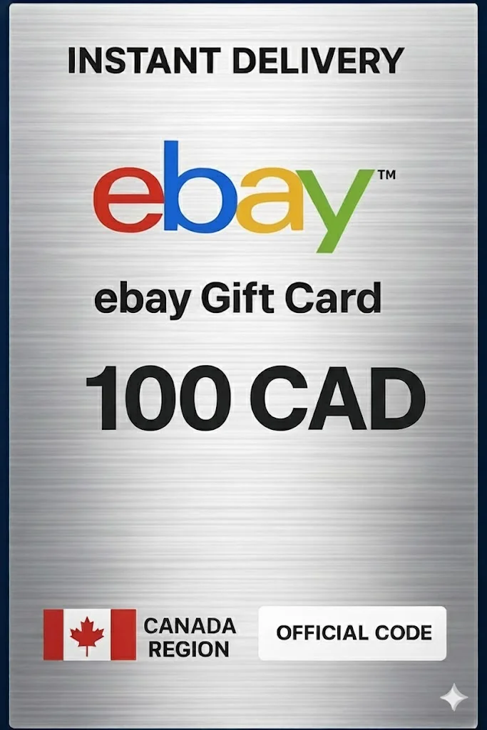 إي باي Gift Card 100 CAD · eBay