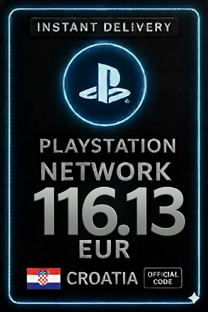 PSN Card Croatia - HR 116.13€ · PSN