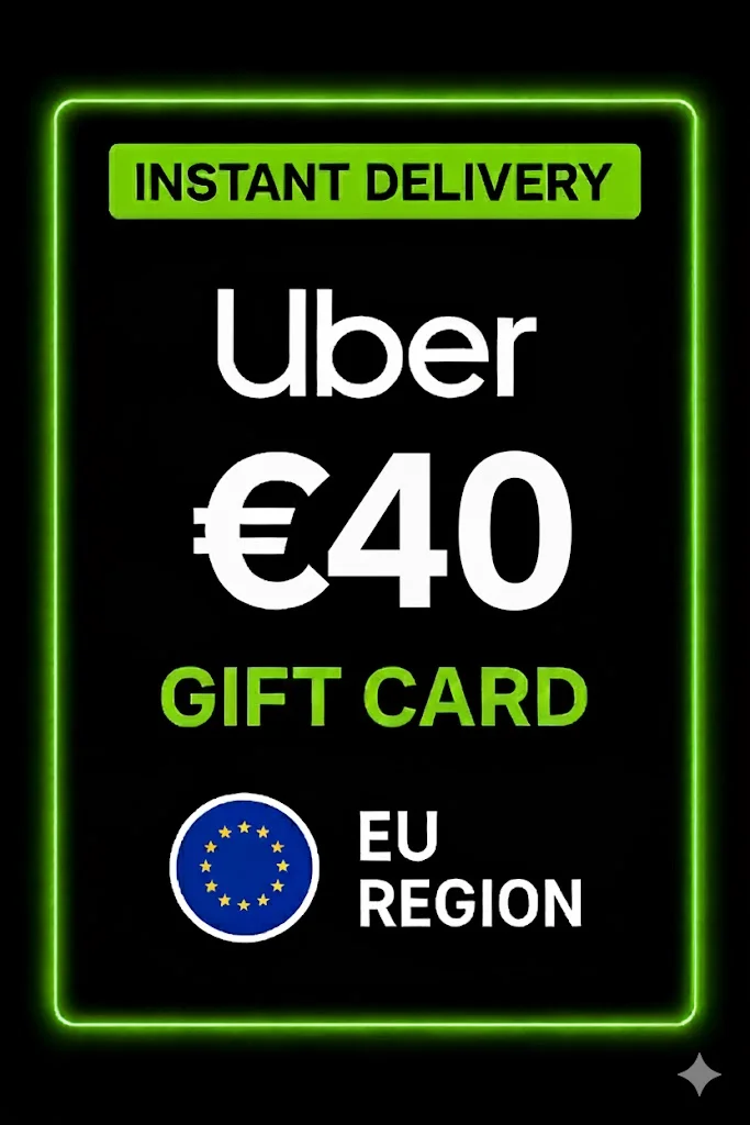 Uber Gift Card 40 EUR