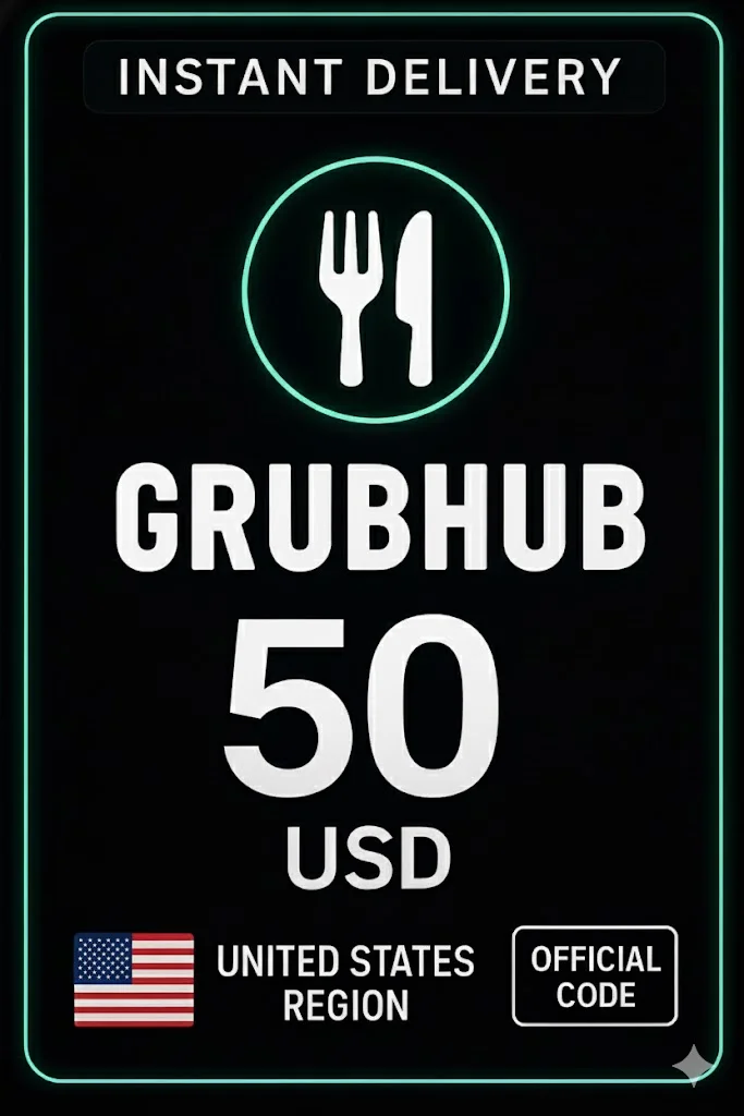 GrubHub 50 USD