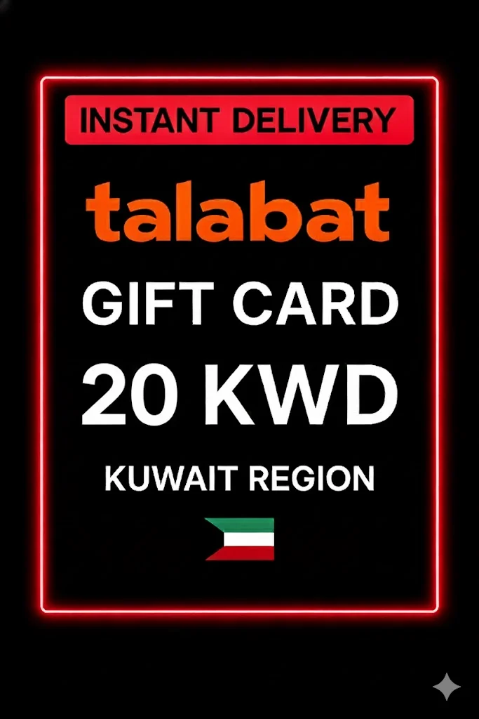 Talabat Gift Card Kuwait 20 KWD