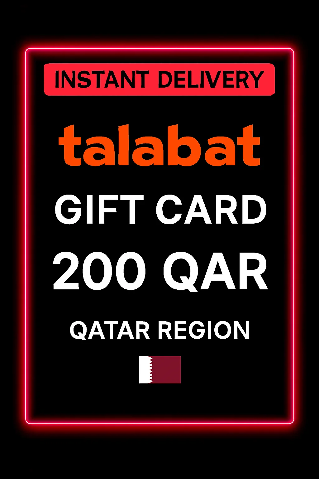 Talabat Gift Card Qatar - 200 QAR