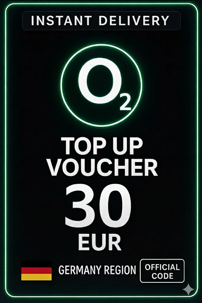 O2 Top-Up Voucher 30 EUR