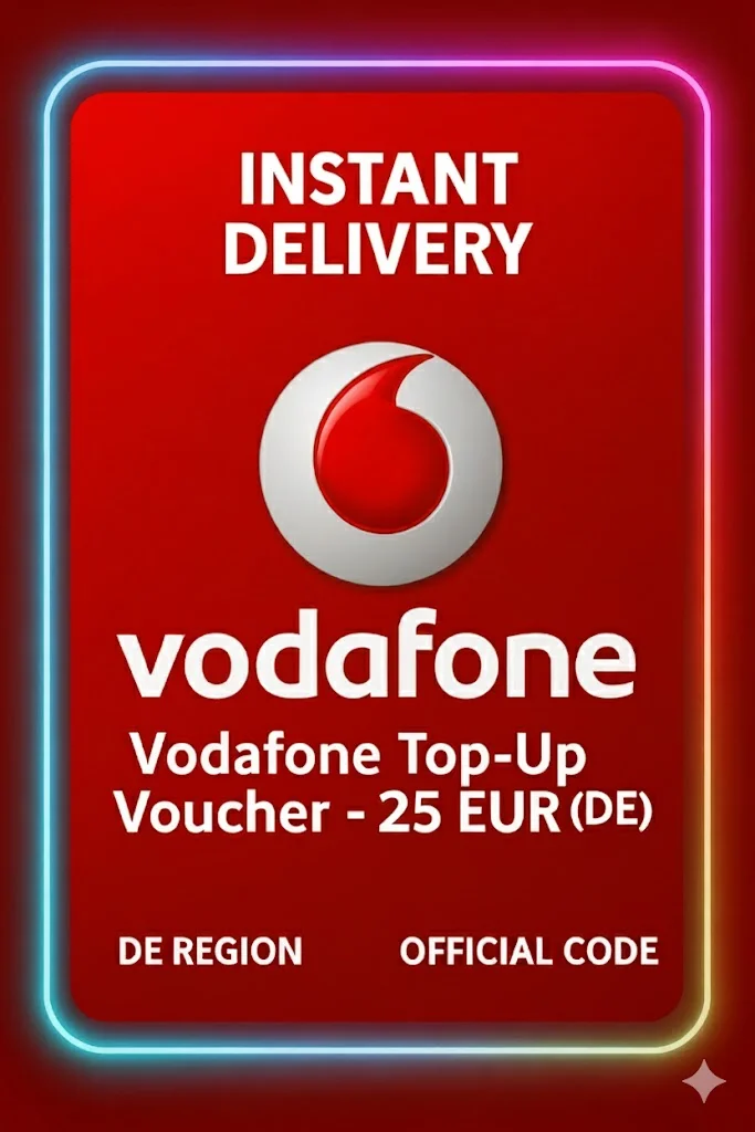 Vodafone Top-Up Voucher - 25 EUR (DE)