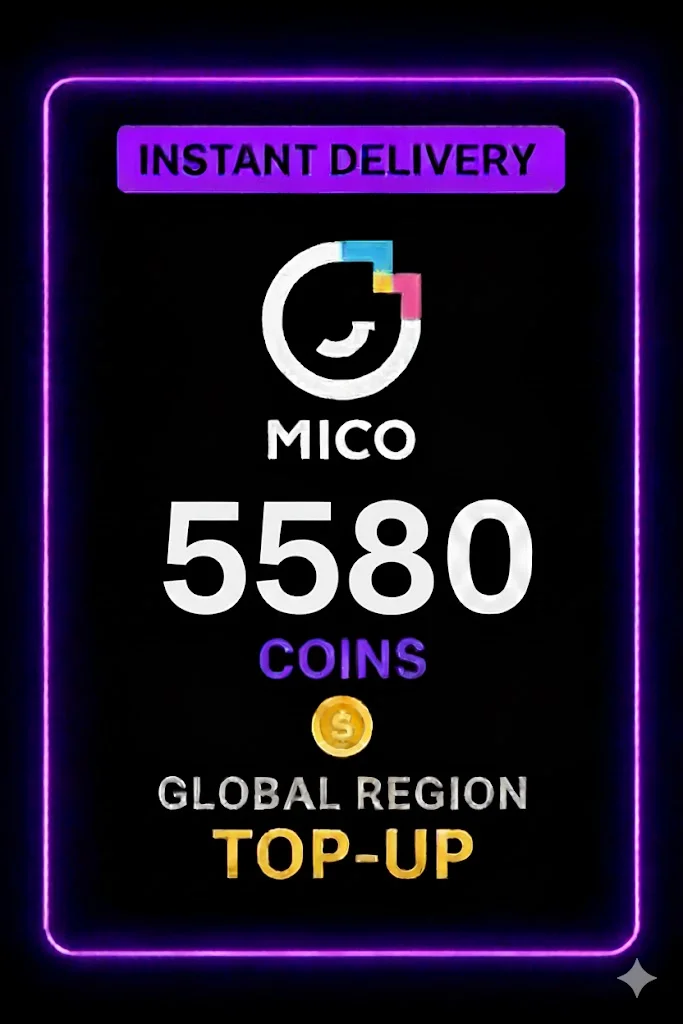 Mico Live - 5580 Coins Top-Up