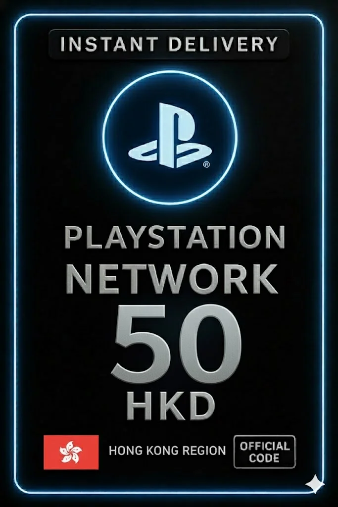 Playstation PSN Card 50 HKD
