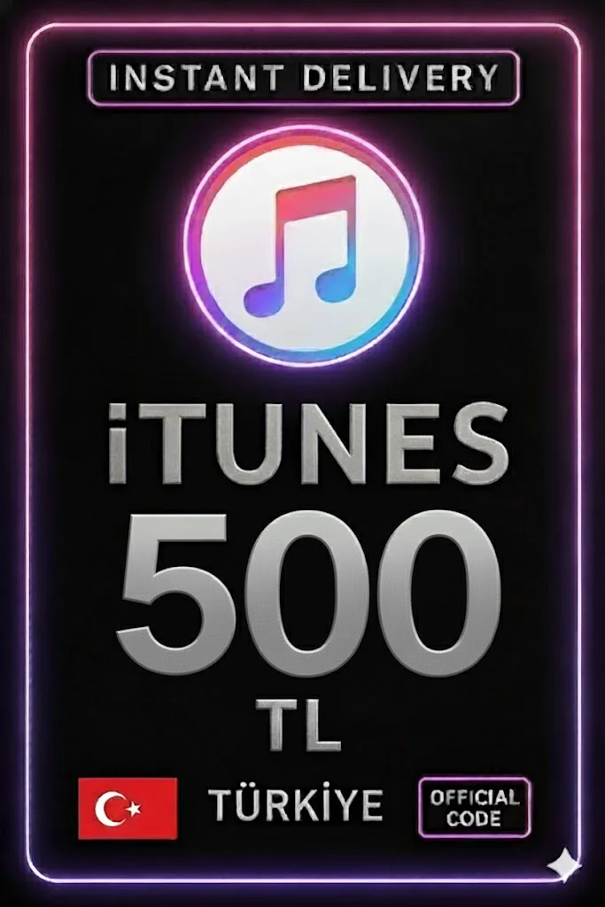 آي تيونز Hediye Kartı 500 TL · iTunes