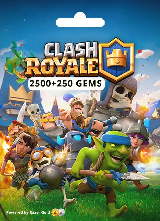كلاش أوف كلانز Royale - 2500 Gems