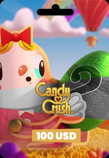 Candy Crush Saga - 100$ Gold Bar Code