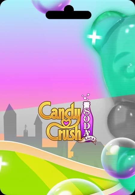 Candy Crush Saga Soda - 150$ Gold Bar Code