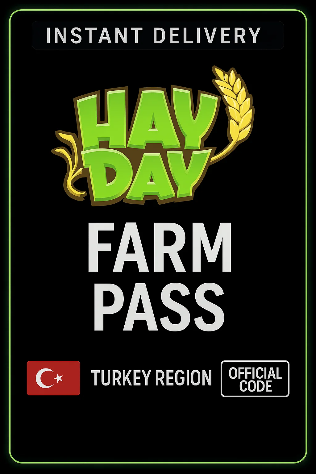 Hay Day - Farm Pass (Top-Up) - Turkey
