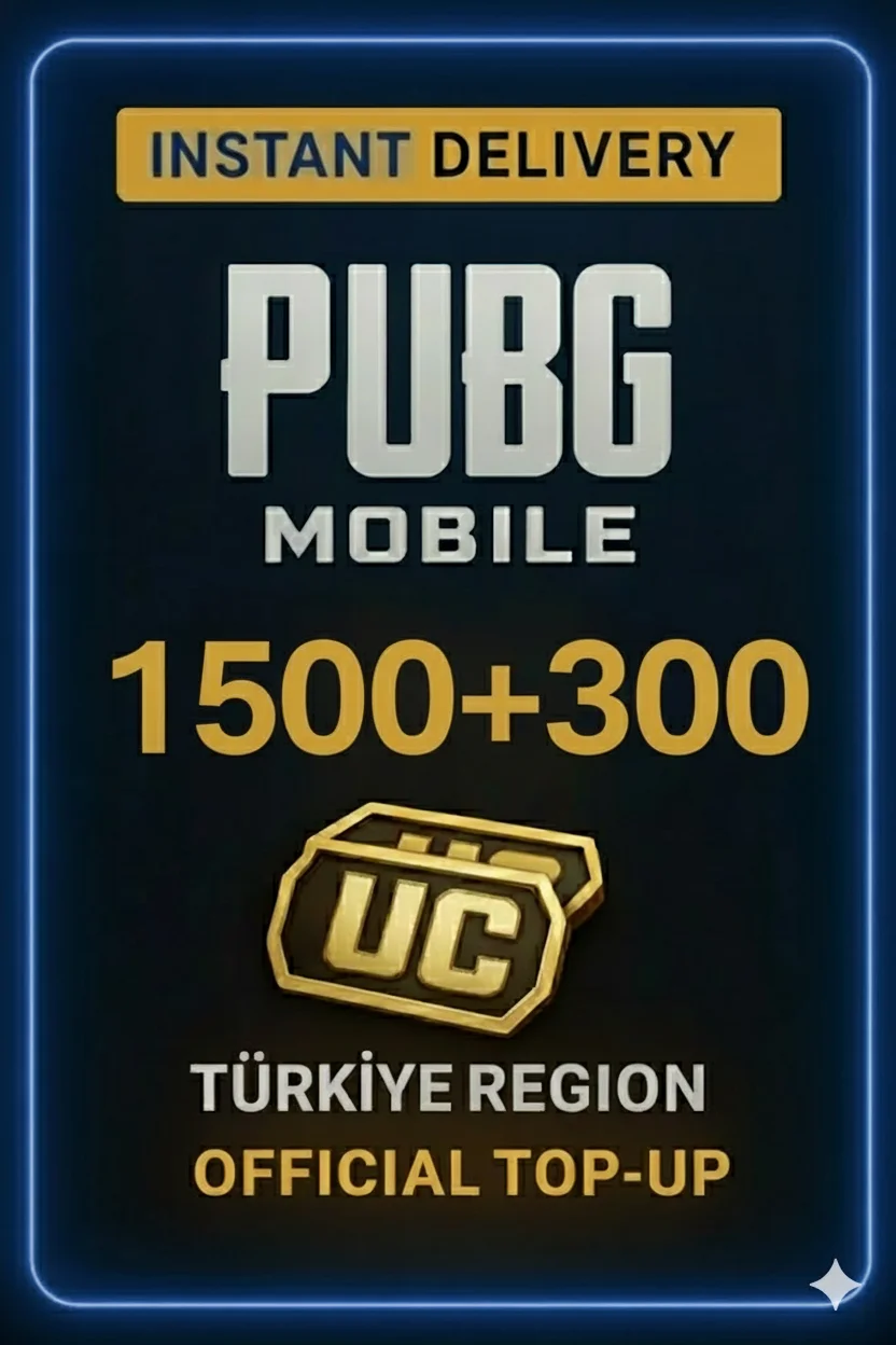 ببجي موبايل - 1500+300 شدات Top-Up · PUBG Mobile
