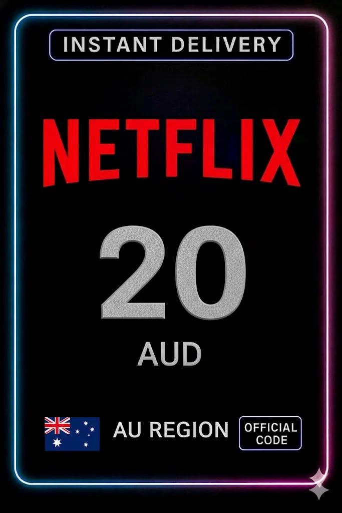 Netflix Gift Card 20 AUD