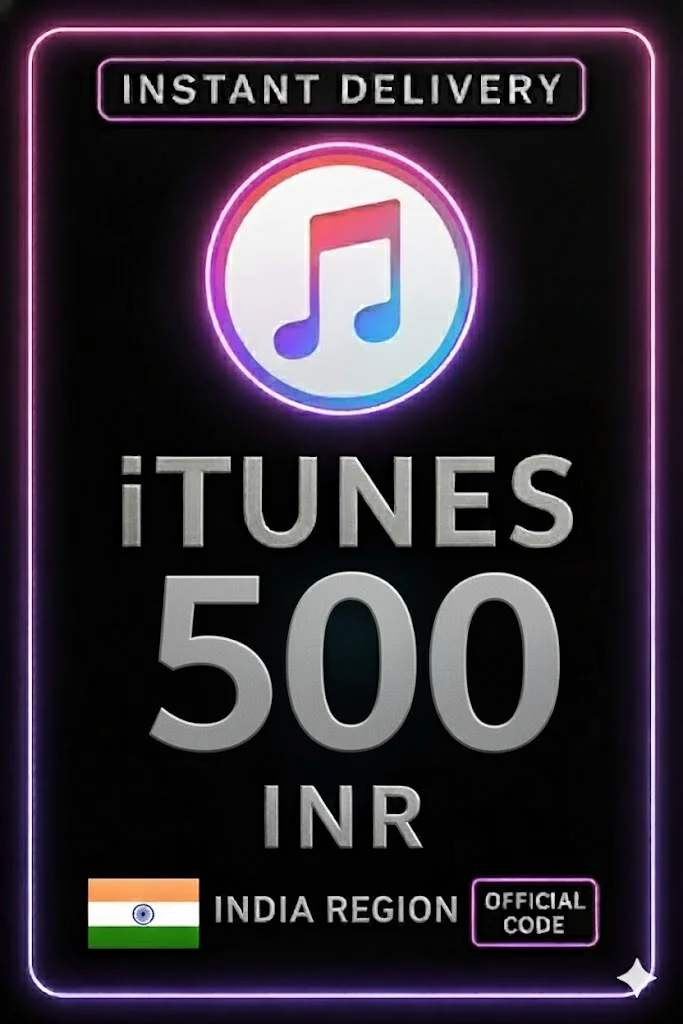 iTunes Gift Card India - 500 INR