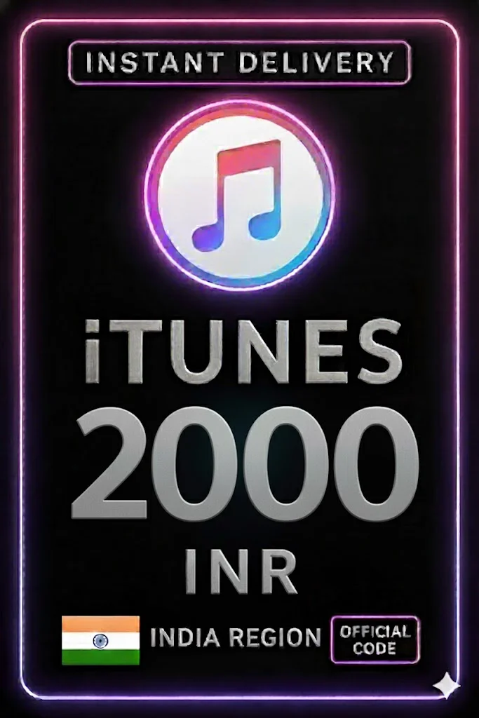 آي تيونز Gift Card India - 2000 INR · iTunes