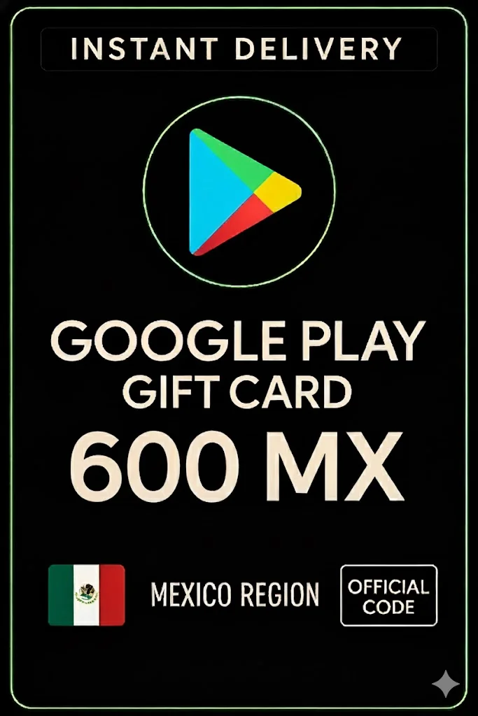 Google Play Gift Card - Mexico MX 600