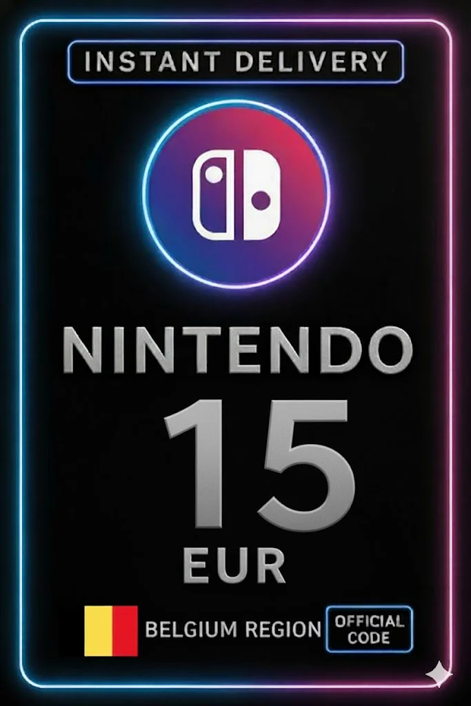 نينتندو إي شوب Card - 15€ (Belgium) · Nintendo eShop