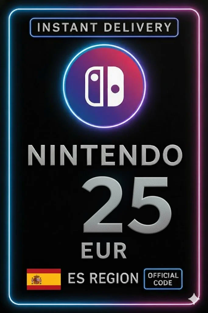 نينتندو إي شوب Card - 25€ (Spain) · Nintendo eShop