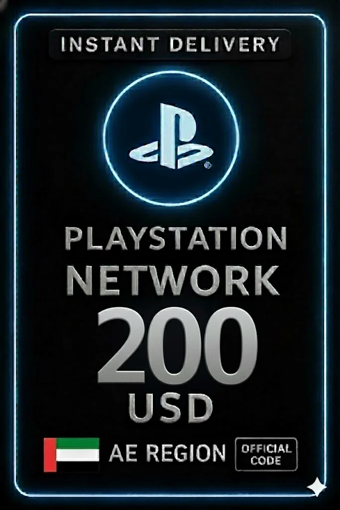 PSN Card 200 USD AE · PSN