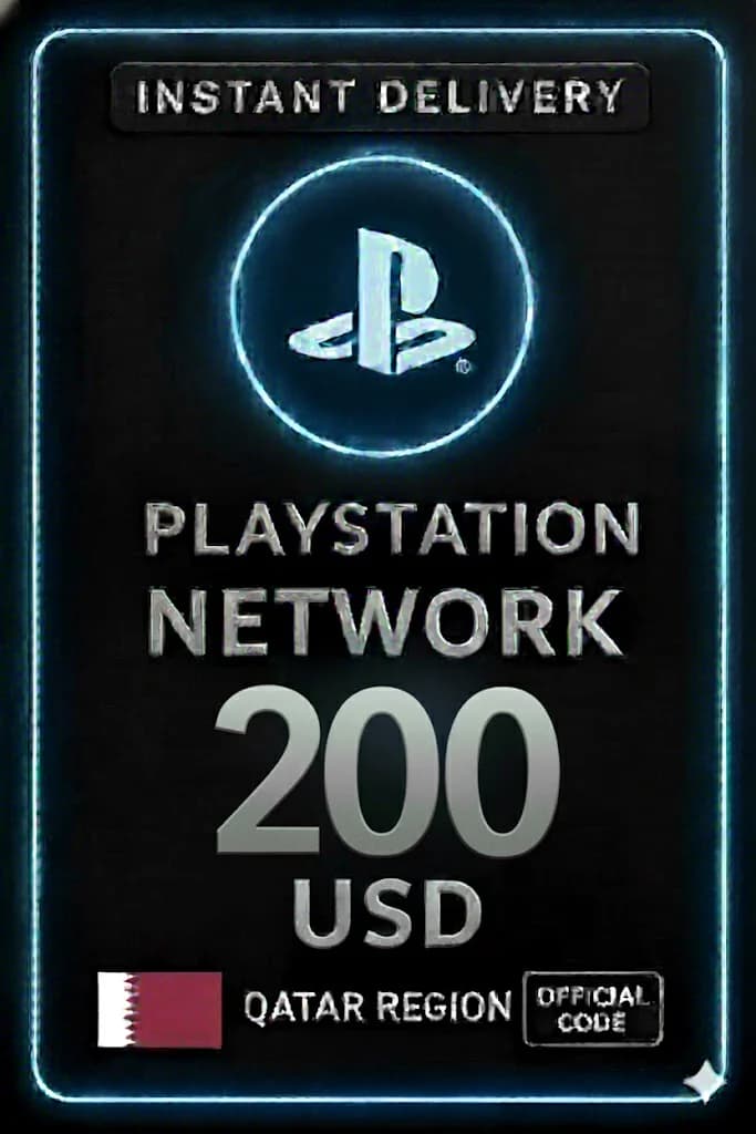PSN Card 200 USD Qatar · PSN
