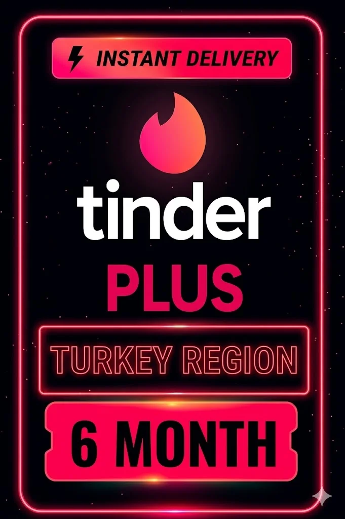 Tinder Plus Code - 6 Month