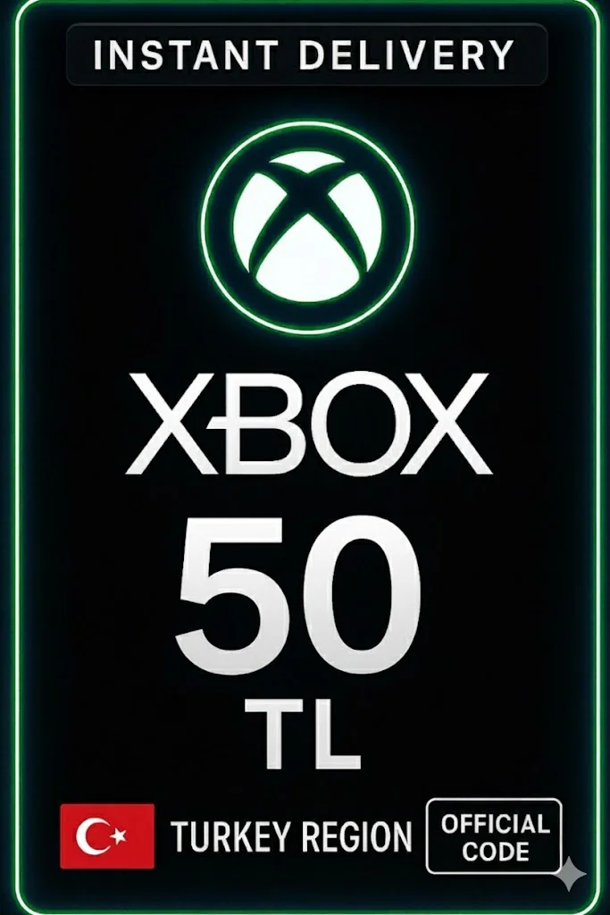 ئێکس باکس 50 TL Hediye Kartı ( Türkiye ) · Xbox