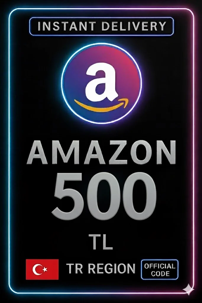 Amazon Hediye Kartı 500 TL