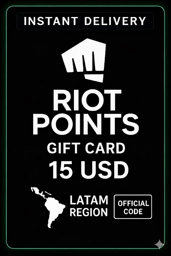 آر بي Latam America - 15 USD · Riot