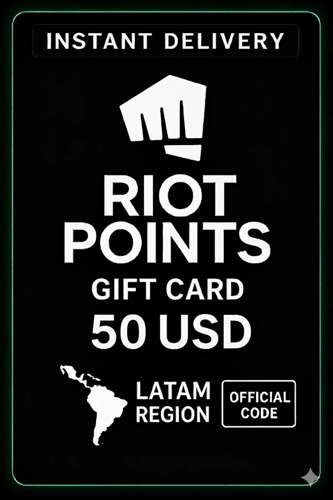 آر بي Latam America - 50 USD · Riot