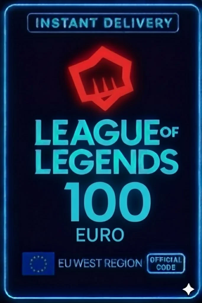 لیگ ئۆف لێجێندز Eu West 100 یۆرۆ ڕایۆت Points · League of Legends